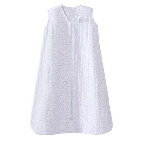 Sleepsack,  Cotton Muslin Wearable Blanket, Grey Medium, 6-12 Months - Picture 1 of 6